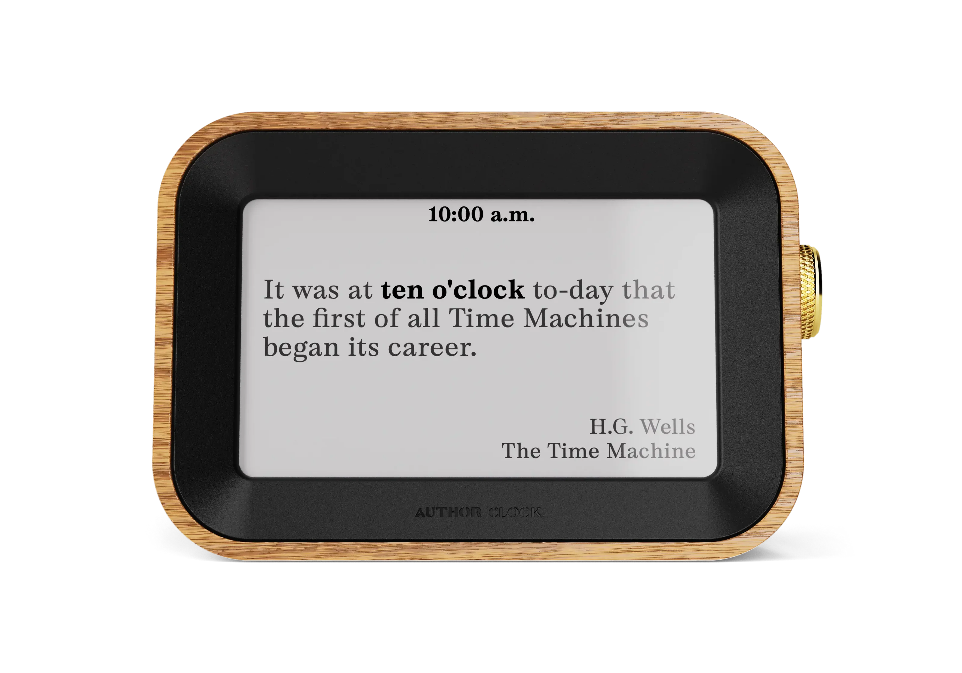 Timeless Literature, Told Every Minute